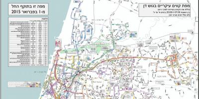 Central bus station sa Tel Aviv mapa