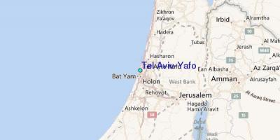 Mapa ng Tel Aviv-yafo 